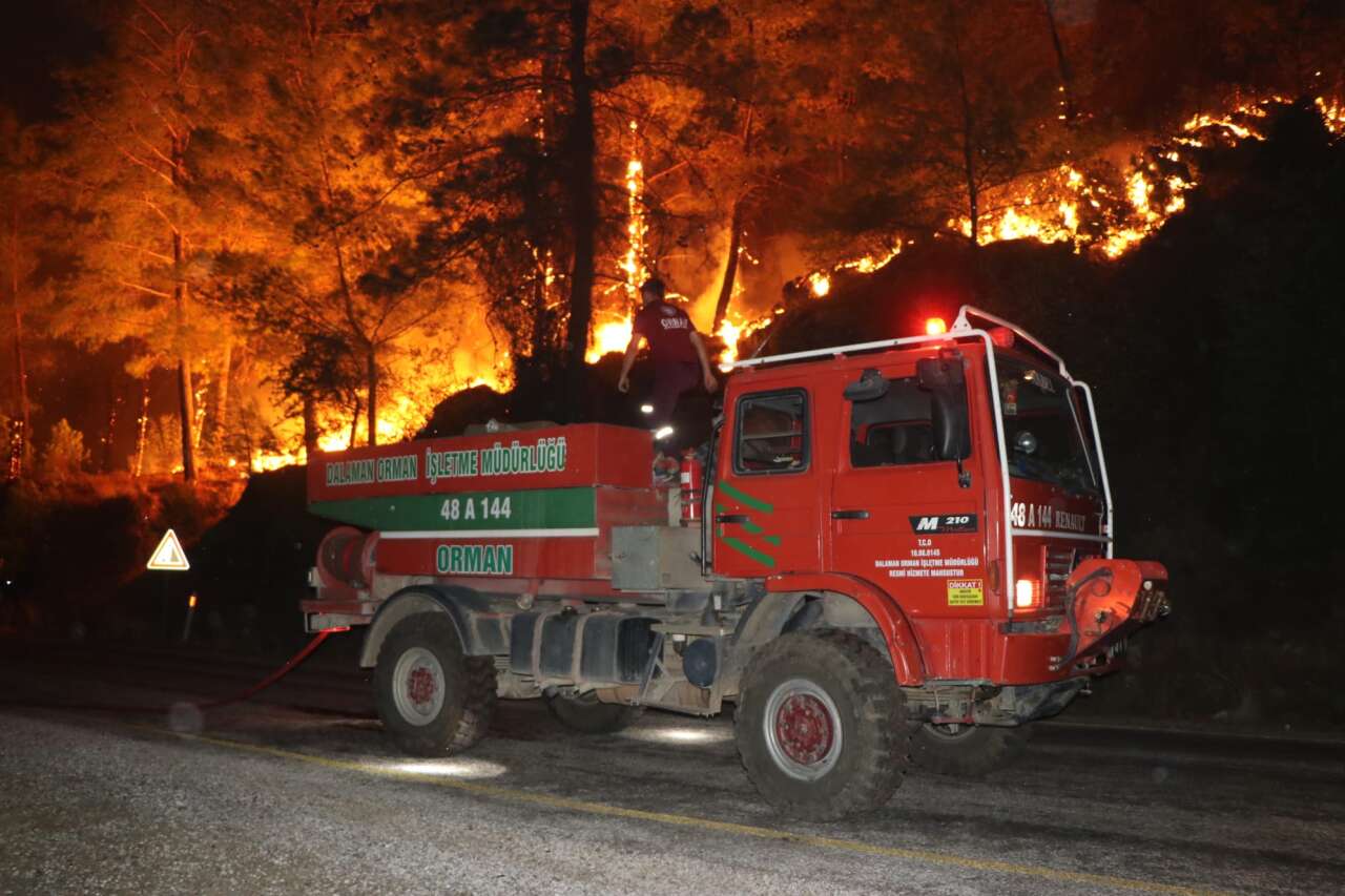 Köyceğiz’deki Yangında Son Durum! 2